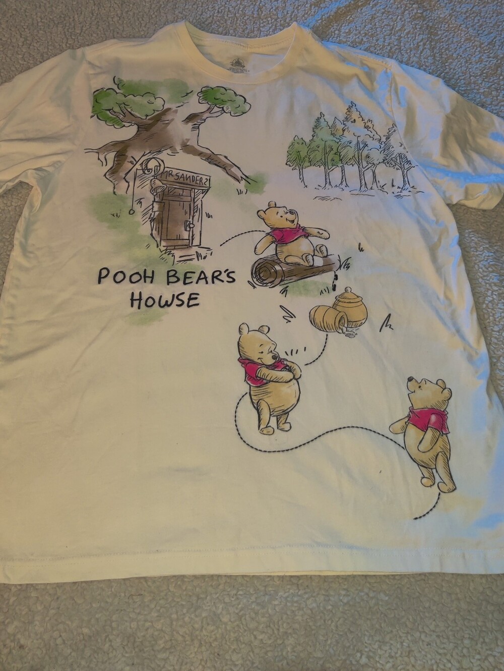Winnie The Pooh Bears Howse T-shirt XL
